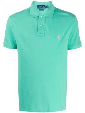 Polo by Ralph Lauren Mint Green Polo with Pink Pony
